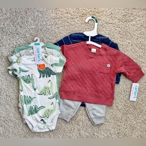 NWT Carter’s Just One You Baby Bundle (6) Items 3M